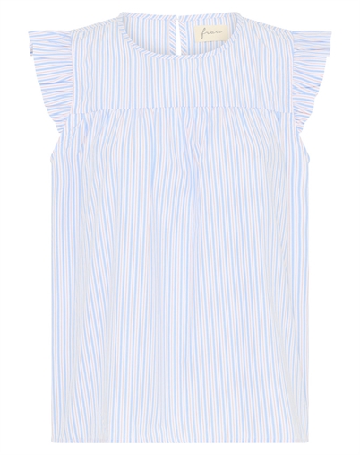 Frau - Stockholm Top - Blue Cameo Stripe